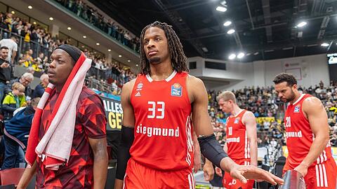 Bayerns Basketballer kassierten in Ludwigsburg die höchste Saisonpleite - und mächtig Ärger von Coach Andrea Trinchieri.