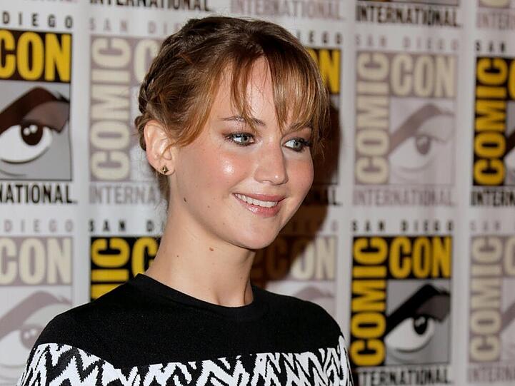 Jennifer Lawrence auf der Comic-Con 2013