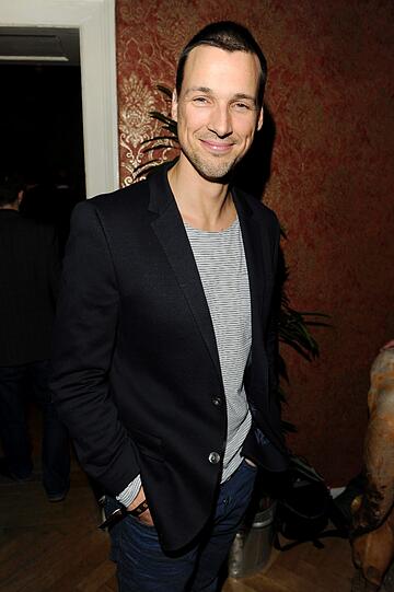 Gäste auf der "Boss"-Party in Berlin: Florian David Fitz