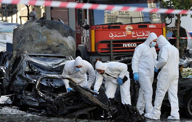 Sehen Sie hier noch mehr Bilder des Anschlags in Beirut.