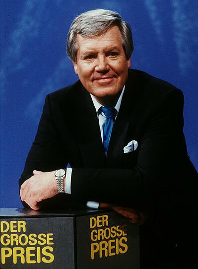 "Der große Preis": Die Quiz-Show des ZDF wurde von 1974 bis 1992 von Wim Thoelke 219-mal moderiert.