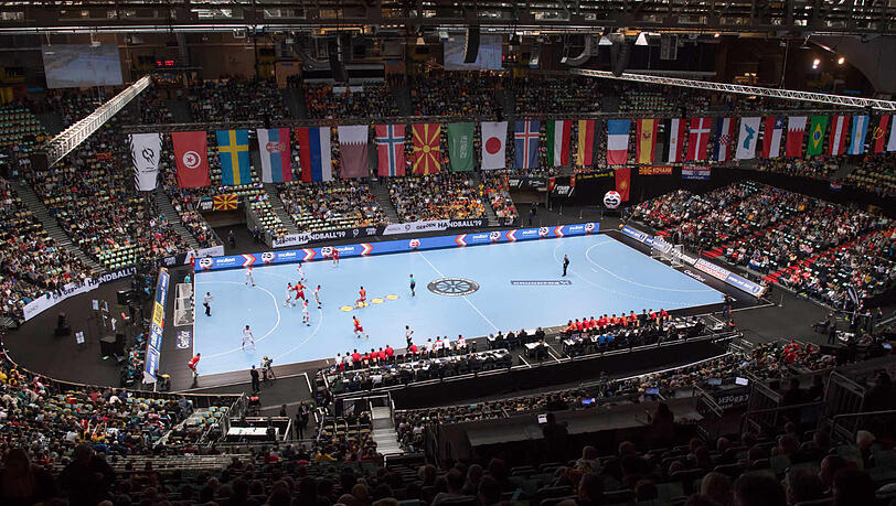 Bei der Handball-WM 2019 haben einige Spiele in der Münchner Olympiahalle stattgefunden. Bei der Handball-WM 2019 haben einige Spiele in der Münchner Olympiahalle stattgefunden.