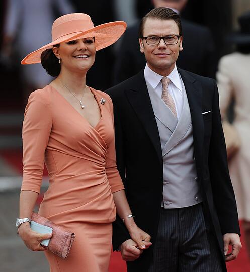 Die schwedische Kronprinzessin Victoria und ihr Mann Daniel. Letztes Jahr feierten sie ihre Traumhochzeit.