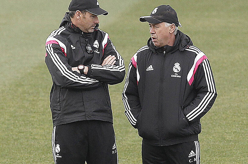 Kennen sich seit Jahren: Paul Clement (links) und Carlo Ancelotti.