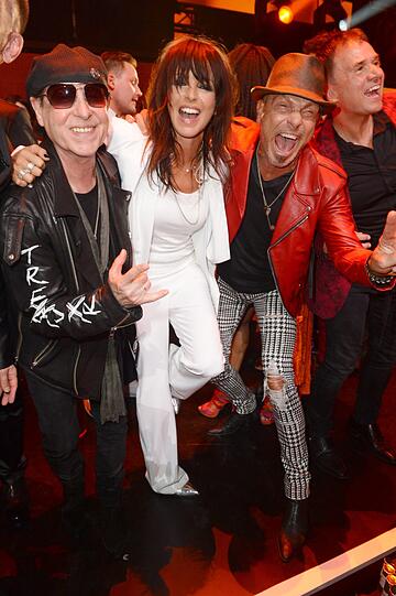 Klaus Meine, Nena und Rudolf Schenker