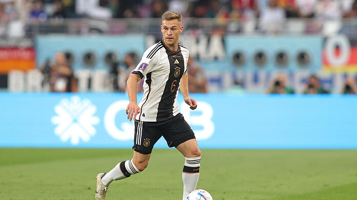 Unter Bundestrainer Hansi Flick gesetzt: Mittelfeldmotor Joshua Kimmich.
