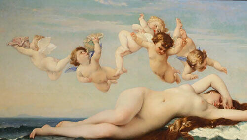 "Nacktheit in der Kirche ist nicht so unmöglich", argumentierte das angeklagte Aktmodel. (Symbolbild: Alexandre Cabanel "Die Geburt der Venus") "Nacktheit in der Kirche ist nicht so unmöglich", argumentierte das angeklagte Aktmodel. (Symbolbild: Alexandre Cabanel "Die Geburt der Venus")