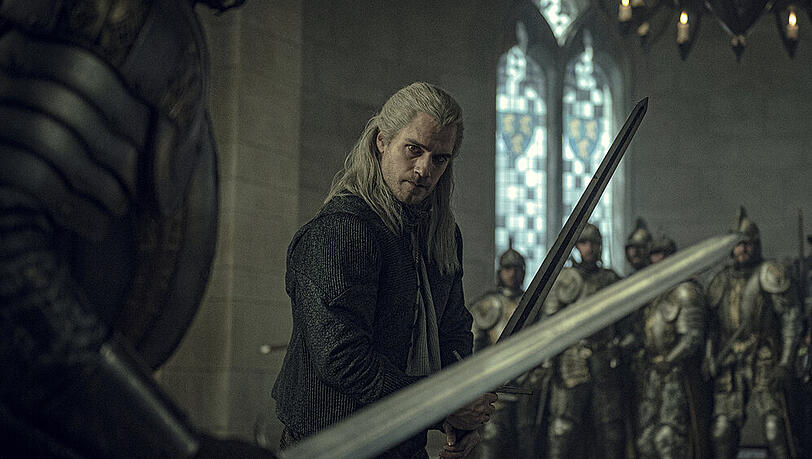In "The Witcher" spielt Henry Cavill die Hauptfigur Geralt von Riva In "The Witcher" spielt Henry Cavill die Hauptfigur Geralt von Riva