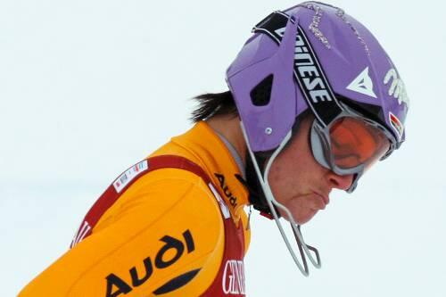 Es kann nich imemr gut laufen: Weltmeisterin Maria Riesch.