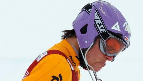 Es kann nich imemr gut laufen: Weltmeisterin Maria Riesch. Es kann nich imemr gut laufen: Weltmeisterin Maria Riesch.