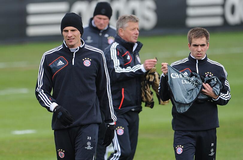 Weitere Bilder des Abschlusstrainings vor dem CL-Kracher gegen Juventus.