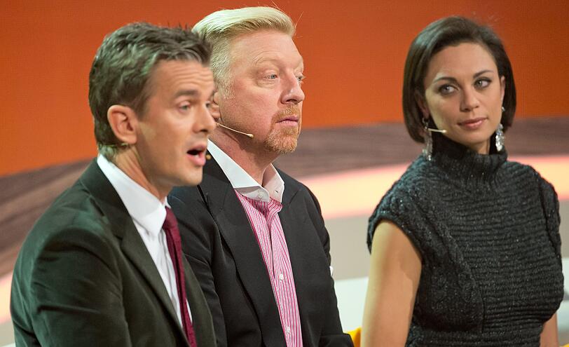 Bilder von der "Wetten, dass..."-Sendung am Samstag.