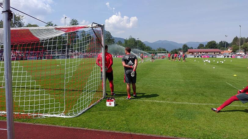 Manuel Neuer darf kurz durchschnaufen.