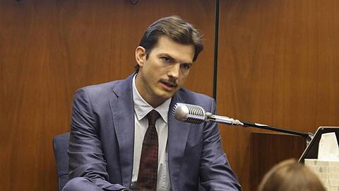 Ashton Kutcher im Zeugenstand in Los Angeles