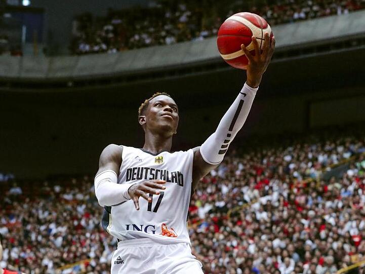 War mit 15 Zählern bester Werfer im deutschen Team beim Sieg im Test gegen Australien: Dennis Schröder.