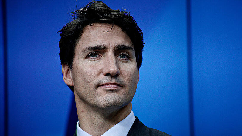 Dieses Telefongespräch wird Justin Trudeau bestimmt nicht so schnell vergessen. Dieses Telefongespräch wird Justin Trudeau bestimmt nicht so schnell vergessen.