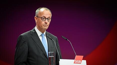 Merz drang beim DGB-Kongress mit seinen Reformappellen nicht durch.