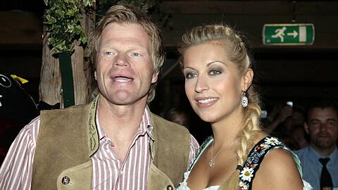 Oliver Kahn und Verena Kerth auf der Wiesn 2007