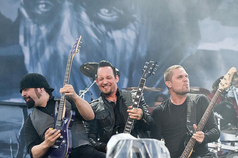 Die dänischen Band "Volbeat"