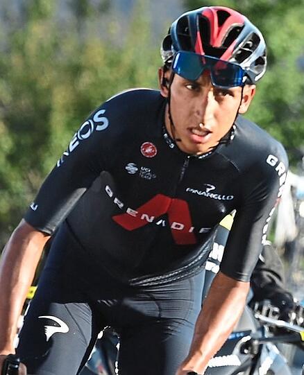 Schwerer Einbruch am Berg: Titelverteidiger Egan Bernal. F.: imago