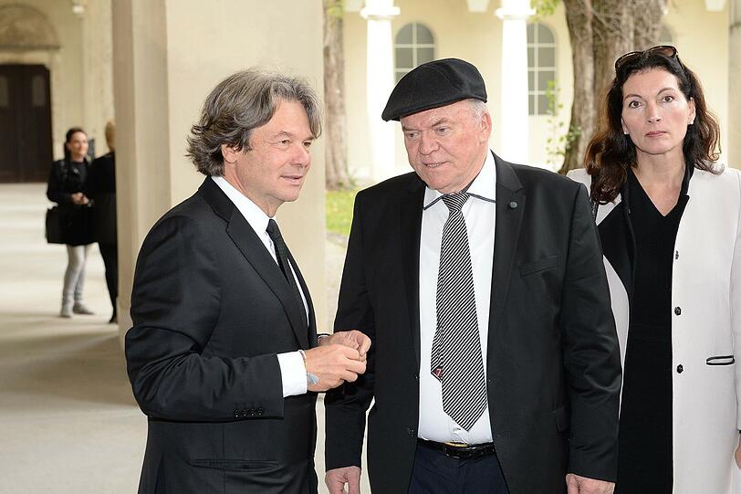 Michael Käfer, Heinz Winkler mit Freundin Daniela Hain