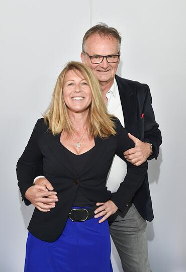 Frank Plasberg und Frau Anne Gesthuysen