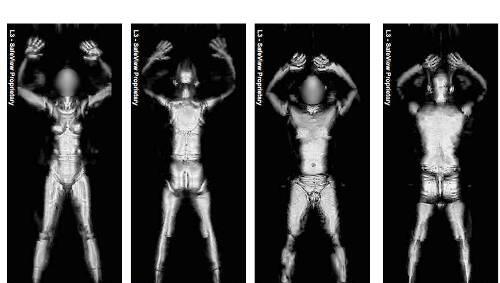 So sehen Fluggäste im Ganzkörper-Scanner aus So sehen Fluggäste im Ganzkörper-Scanner aus