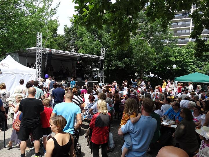 Am Wochenende war im Viertel einiges los...