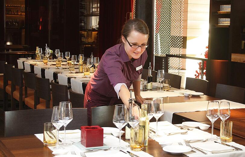 Krisensicher: Restaurantfachleute sind immer gesucht.