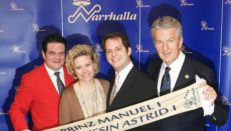 Prinz Manuel und seine Prinzessin Astrid von der Narrhalla. Prinz Manuel und seine Prinzessin Astrid von der Narrhalla.