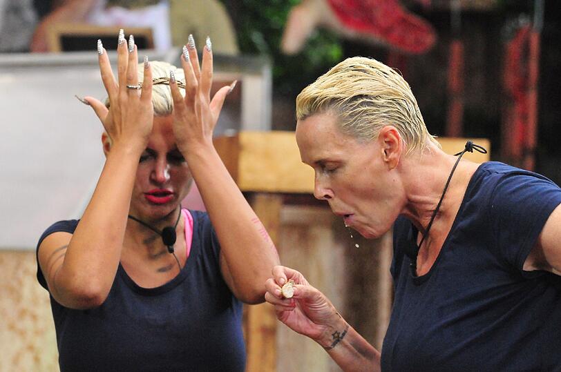 Brigitte Nielsen (r.) und Sophia Wollersheim