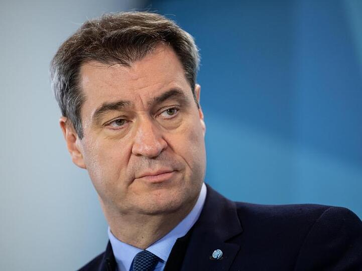 Markus Söder (CSU), Ministerpräsident von Bayern, nimmt an einer Pressekonferenz teil. Foto: Sven Hoppe/dpa/Archivbild