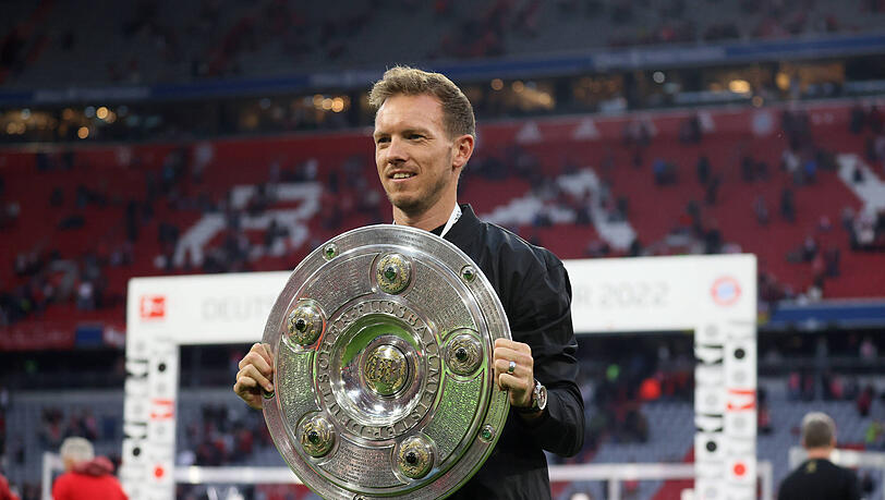 Erst Millionen-Ablöse, dann Millionen-Abfindung: Die Amtszeit von Julian Nagelsmann wurde für den FC Bayern richtig teuer. Erst Millionen-Ablöse, dann Millionen-Abfindung: Die Amtszeit von Julian Nagelsmann wurde für den FC Bayern richtig teuer.