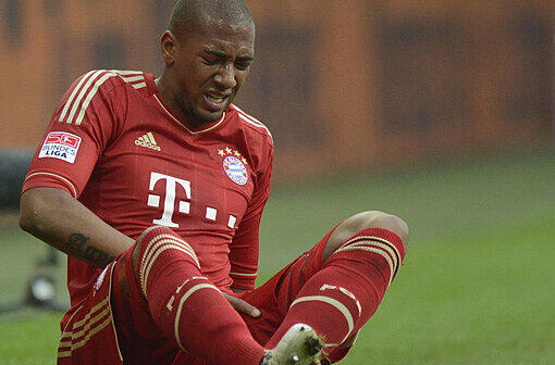 Fällt mit einem Muskelfaserriss aus: Jerome Boateng.