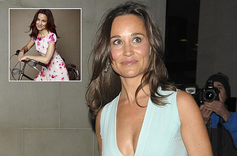 Zusammen mit der Designerin Tabitha Webb hat Pippa Middleton ein Blumenkleid und einen Schal entworfen.