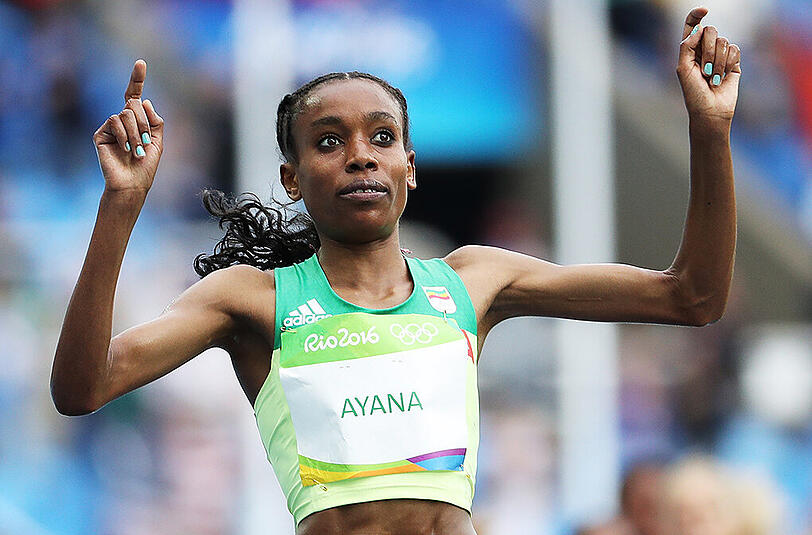 Die Äthiopierin Almaz Ayana unterbot die 29:31,78 Minuten von Junxia Wang in 29:17,45 Minuten deutlich.