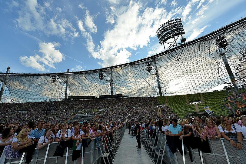 Der Olympiapark im Ausnahmezustand - die Bilder vom Gabalier-Konzert am Samstag.