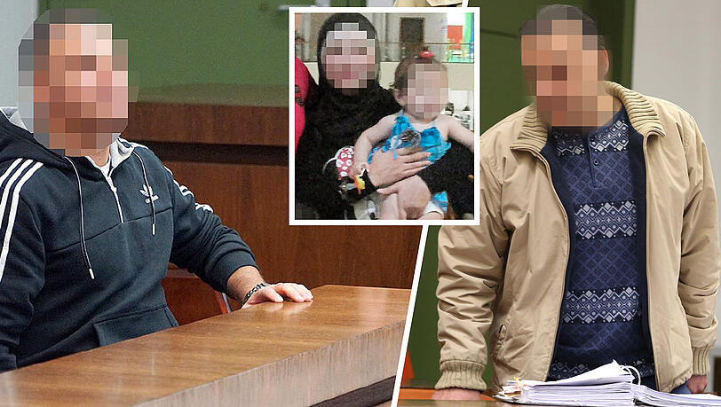 Osman N. erstach im Frühjahr 2016 seine Ehefrau Hasnaa (hier mit der gemeinsamen Tochter). Wusste der Angeklagte Abdulkafi S. von dem Mord-Plan? Osman N. erstach im Frühjahr 2016 seine Ehefrau Hasnaa (hier mit der gemeinsamen Tochter). Wusste der Angeklagte Abdulkafi S. von dem Mord-Plan?