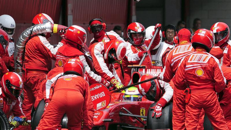 Machen weiter: Auch Ferrari meldete sich fristgerecht für die neue Saison an. Machen weiter: Auch Ferrari meldete sich fristgerecht für die neue Saison an.