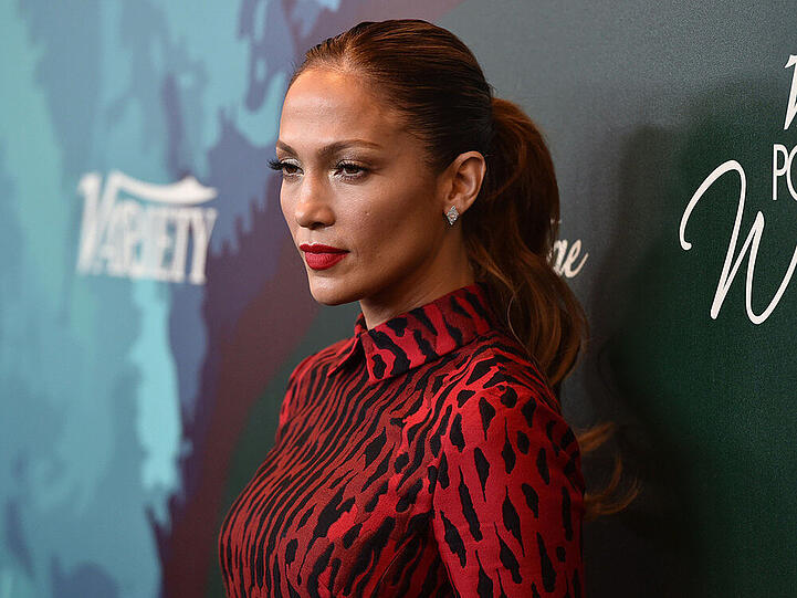 Vom Leben gezeichnet? Jennifer Lopez 2014 in Beverly Hills