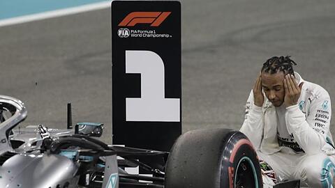 War beim Qualifying in Abu Dhabi am schnellsten: Lewis Hamilton.
