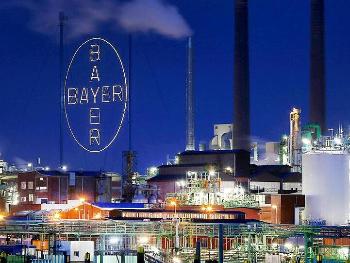 Das Werk der Bayer AG im Chemiepark in Leverkusen.