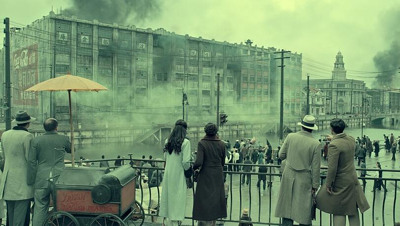 Das Lagerhaus Sihang in Shanghai schreibt im zweiten chinesisch-japanischen Krieg Geschichte.