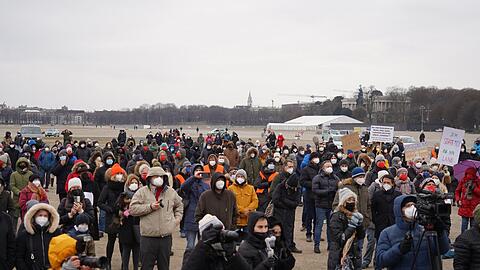 Besonders voll ist es nicht auf der Theresienwiese.
