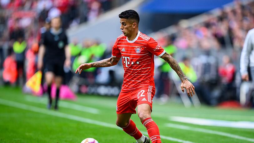 João Cancelo in Aktion.