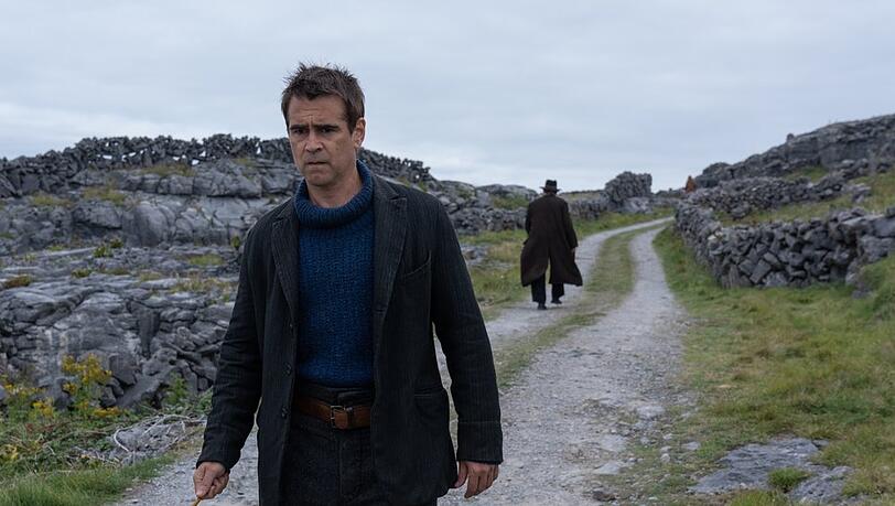 Colin Farrell in "The Banshees of Inisherin".