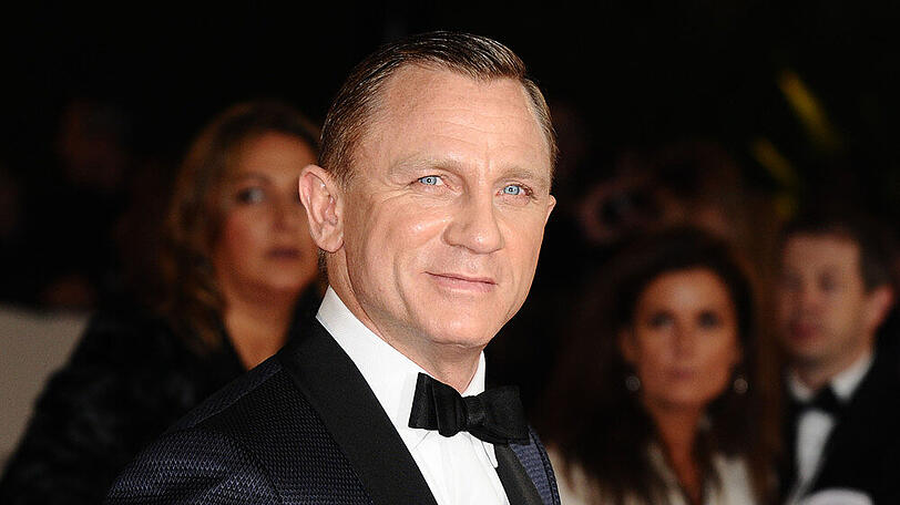Schmunzelt hin und wieder auch mal: 007-Darsteller Daniel Craig