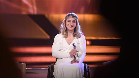 Kristina Vogel wurde bei der Wahl zur "Sportlerin des Jahres" knapp Zweite.