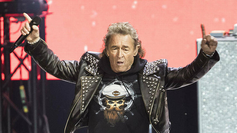 Peter Maffay vor wenigen Tagen bei einem Auftritt auf der Waldbühne in Berlin.