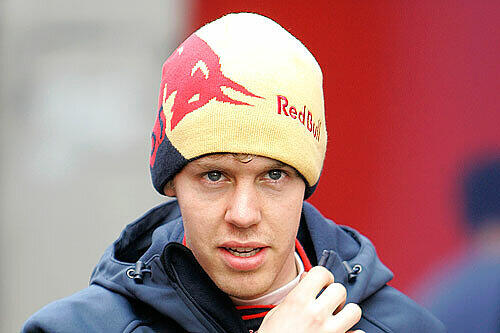Schneller Mann mit Mütze: Sebastian Vettel